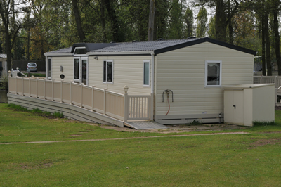 Disabled access to a holiday caravan