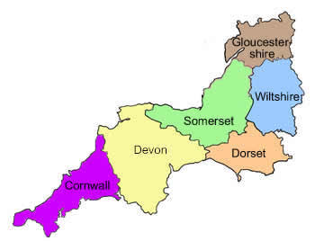 Campsites in the South West of England