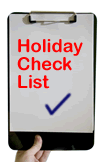 Caravan Holiday Checklist