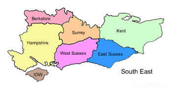 Campsites in the South East of England